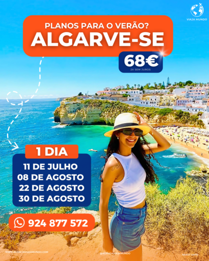 ALGARVE BENAGIL, GRUTA DA BONECA & PRAIA DO CARVOEIRO | TRIP DE VERÃO