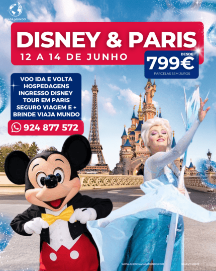 DISNEY & PARIS | 12 A 14 DE JUNHO