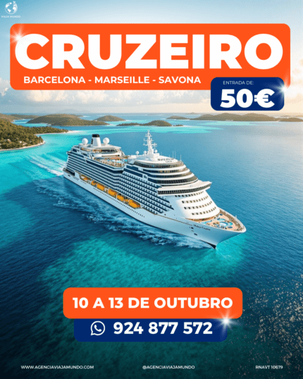 CRUZEIRO | 10 A 13 DE OUTUBRO